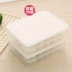 Heart IKEA Bánh bao Nhật Bản hộp bánh bao đông lạnh nhà bánh bao hộp tủ lạnh hộp lưu trữ hộp lưu trữ khay đông lạnh 馄 nhà - Đồ bảo quản hộp thủy tinh đựng thức ăn Đồ bảo quản