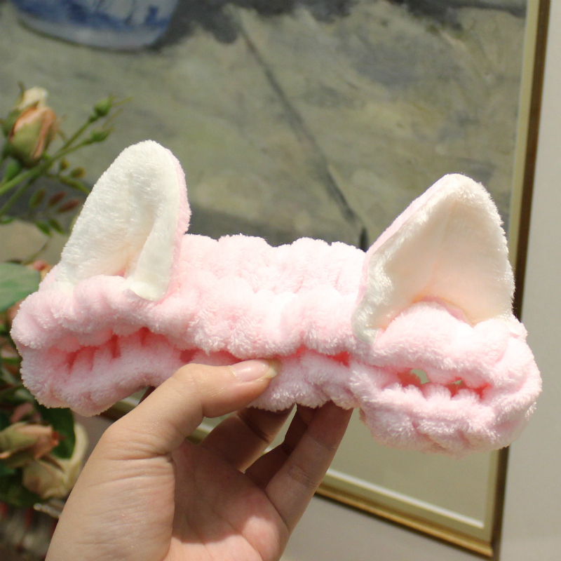 Lemon Yellowthe republic of korea wash one 's face Hair band lovely Simplicity Internet celebrity Place a mask on the face Headband hair hoop female Hair bundle Headwear Headband Gargle Make up