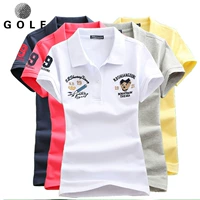 Летняя одежда, футболка с коротким рукавом, форма, коллекция 2023, воротник поло, в корейском стиле