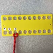 [artifact] cross Stitch threading board thêu màu đặc biệt nhựa threading board quanh co bảng vướng mắc phiên bản dòng - Công cụ & phụ kiện Cross-stitch