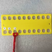 [artifact] cross Stitch threading board thêu màu đặc biệt nhựa threading board quanh co bảng vướng mắc phiên bản dòng - Công cụ & phụ kiện Cross-stitch tranh chữ thập phong cảnh