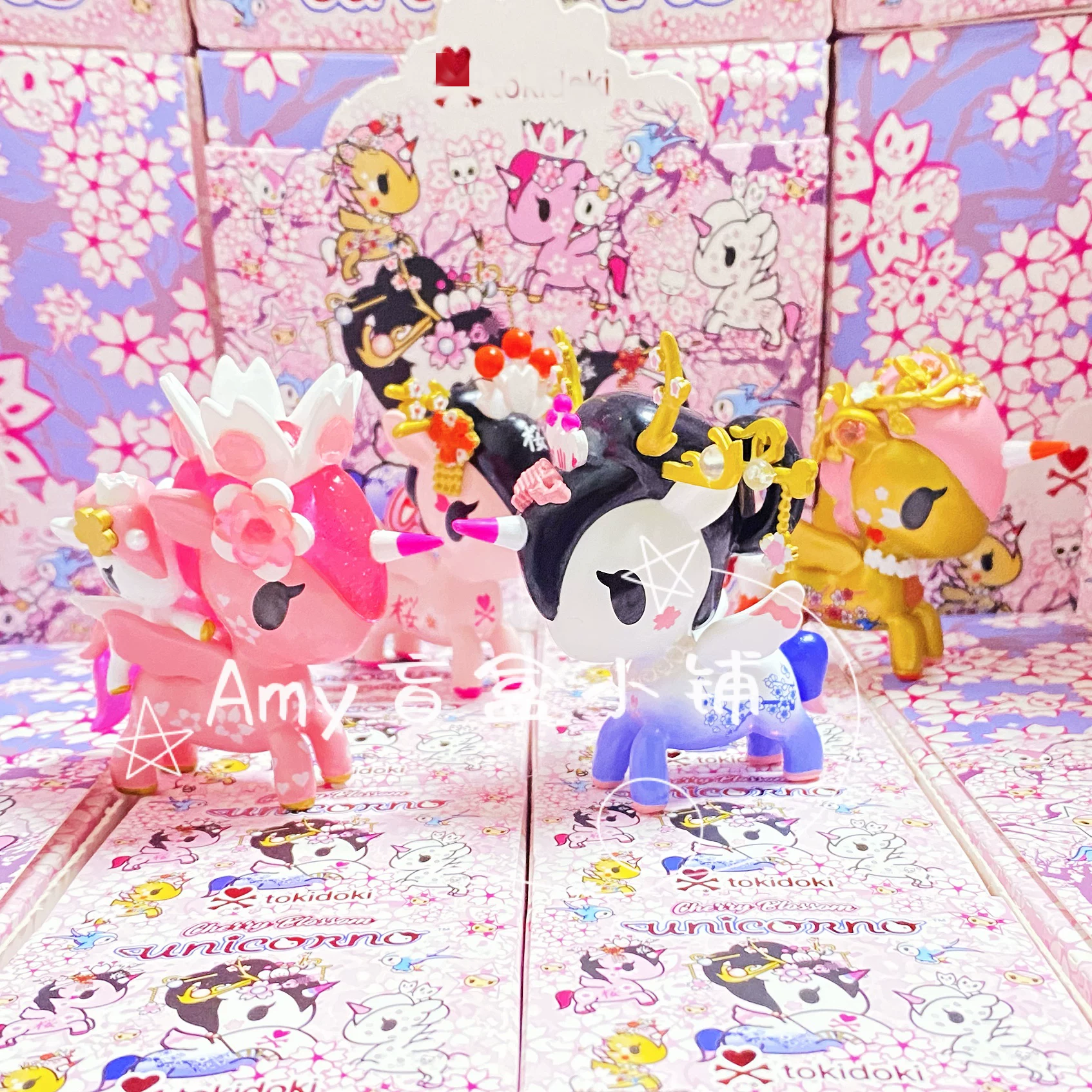 [Tokidoki] Bubble Mart Tokidoki Unicorns Sakura Series Blind Blind Pony Play Doll