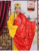 Tang Yin tiểu luận hài Haishu trang phục võ thuật nhà sư quần áo áo choàng Thiếu Lâm Tự biểu diễn trang phục - Trang phục dân tộc