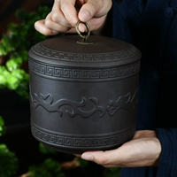 Zisha Tea Tank Ceramic Creating Tank большой фунт фунтов влаги -надежный бак для хранения среднего размера.