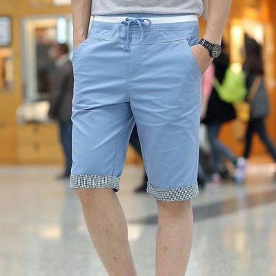 新疆棉M-5XL夏季五分裤男款中裤男装休闲短裤男裤工装沙滩短裤