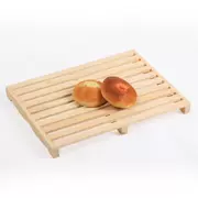 Gỗ pallet gỗ Tấm gỗ hình chữ nhật khay trà tấm bánh trái cây tấm tấm thịt nướng Nhật Bản cốc nước khay - Tấm