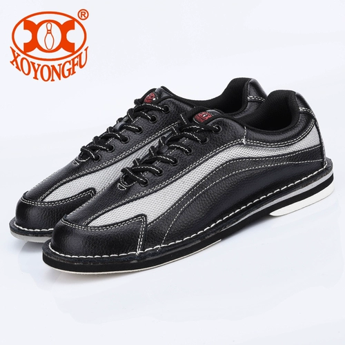 [Оформление бренда] xoyongfu кроссовки для боулинга мужская обувь кожаная кожа кроссовки с подключаемыми кроссовками