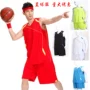 Li Yang V-cổ đồng phục bóng rổ thể thao xu hướng không tay vest cầu lông thể thao ẩm ướt wicking 15334 bộ quần áo adidas nam