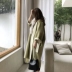 Áo khoác len nữ 2018 mới hình bóng áo len cashmere hai mặt dài phần lông cáo cổ áo Quần áo nữ Hàn Quốc - Áo Hàn Quốc áo dạ ngắn nữ Áo Hàn Quốc