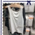 Không hoàn lại Hồng Kông thế hệ MUJI cotton ấm màu áo vest không tay - Áo vest Áo vest