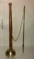 Цитаты старого стиля колокол, деревянная ручка, цитирует буддийские инструменты
