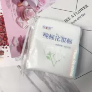 Yue Rong đặt bông cotton pad 100 piece chất lượng làm sạch cotton làm sạch chăm sóc da helper tốt tiết kiệm nước không xỉ