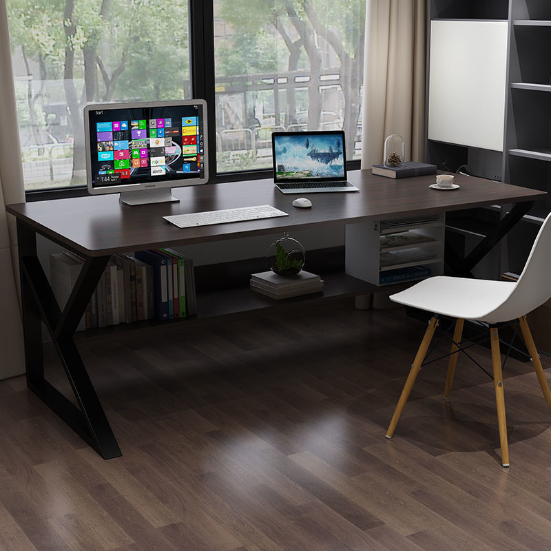 电脑台式桌子卧室家用简约学生写字桌书桌台简易长方形办公桌