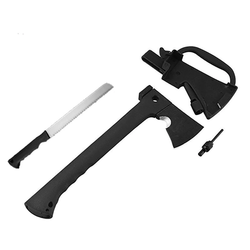 Rìu đa năng cắm trại lửa rìu ngoài trời di động leo núi chặt củi tomahawk búa nhổ đinh 