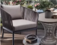 Bàn ghế ngoài trời ban công sân vườn đồ gỗ ngoài trời Bàn ghế mây kết hợp khách sạn mô hình phòng đồ gỗ ngoài trời bàn ăn ngoài trời đẹp