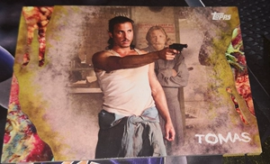 2016 Topps American Drama Walking Dead Film and Television Drama Limited 99 Звезда помощи Катасас