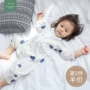 Baby baby Xiêm quần áo mùa xuân và mùa thu mỏng phần mùa hè cotton sơ sinh mùa xuân nữ đồ ngủ nữ mùa hè gió - Áo liền quần quần lót trẻ em