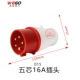 5 -core 16a plug