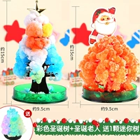 Цвет рождественская елка+Санта