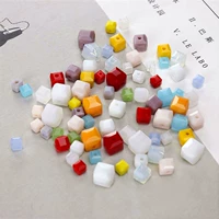 4-8 мм фарфоровой нефрит смешанный цвет /сумка 100 штук