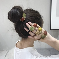 Брендовая резинка для волос, универсальный браслет, популярно в интернете, в корейском стиле