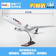FedEx Airlines Boeing 777 Federal Express 47cm mô hình máy bay chở khách mô hình trang trí mô hình tĩnh