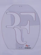 Nhãn hiệu logo nhựa mẫu vợt tennis mẫu logo logo DIY riêng tùy chỉnh