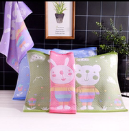 Bông gạc gối khăn một vài bông gối khăn ba lớp người lớn phim hoạt hình mềm mồ hôi thấm bốn mùa cao cấp