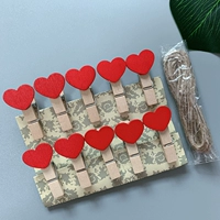 Red Love Clip (10 наряд с конопляной веревкой)