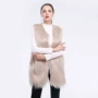 Faux fur Women vest vest fake fur lông len rửa tóc sang trọng lông lông đổi mới ban đầu - Faux Fur áo khoác lót lông cừu