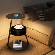 Bàn đầu giường thông minh có đèn đơn giản hiện đại ánh sáng sang trọng sạc không dây Bàn cà phê nhỏ đặt trong phòng ngủ