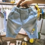 Trai quần short denim mùa hè phần mỏng mặc 2018 mới của Hàn Quốc phiên bản của triều thời trang trẻ em cắt quần trẻ em quần thủy triều quần áo trẻ sơ sinh