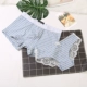 2 bộ quạt văn học sọc ladylike loạt cotton đồ lót ren rộng eo đồ lót nam - Giống cái