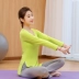 Quần áo yoga, áo thể thao và thể dục, yoga, áo đơn, quần áo dài tay kiểu phương nữ vòng tập yoga Yoga