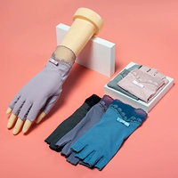 Летний тонкий солнцезащитный крем, нескользящие короткие перчатки, УФ-защита, без пальцев