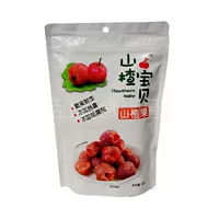 3 сумки бесплатная доставка Qiangzhen Hawthorn Baby Non -rare Hawthorn 90 г ~ 180 г закуски медовый 饯 фрукты фрукты
