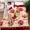 Falais quilt cover mùa đông dày flannel sang trọng đám cưới lớn màu đỏ duy nhất đôi san hô chăn duy nhất - Quilt Covers chăn siêu nhẹ