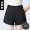 12.12 nhân dân tệ tăng đột biến nữ mới bên ngoài mặc quần short size lớn cạp cao chân rộng đã mỏng che thịt đen xu hướng phiên bản Hàn Quốc quần đùi nữ đẹp