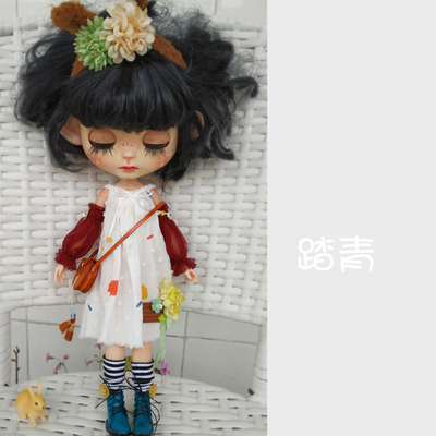 taobao agent Tuqing · Blythe small cloth OB24 OB22AZ baby dress accessories, bags, shoes retro