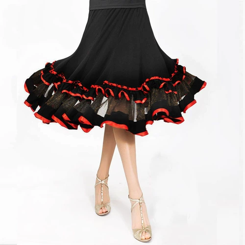 Новая танцевальная юбка Malph Современная танцевальная юбка танцевальная юбка юбка Bingshi танцевальная юбка XZ-005