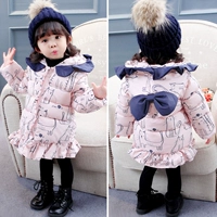 Пуховик для девочек, детская куртка для раннего возраста с пухом, 2020, 1-2 лет, детская одежда