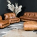 Tùy 
            Chỉnh Bắc Âu Nhà Thiết Kế Sáng Tạo Hà Mã Sofa Retro Răng Thép Giày Lười Lười Mới Đơn Giản Ghế Sofa Đơn Ghế sô pha