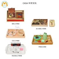 Mengxue Monte IC CASA Scipecific и Cultural Work Set 1,5-3 года Banmon Montessori Products