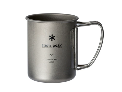 Snowpeak Xuefeng Titanium Cup Cup Cup Cup Однослойный титановый сплав Mg-141/Mg-142/Mg-143/Mg-044R