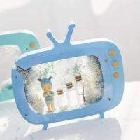 Синий телевизор (с голубой свинью)