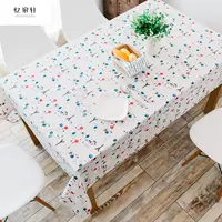 Маленький свежий хлопок и льняная столовая ткань столовая ткань для кофейного стола с покрытием полотенца