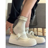 Летняя белая универсальная белая обувь на платформе для отдыха, 2023