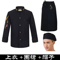 Черный одиночный топ+юбка для гурманов+шляпа