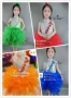 2016 trẻ em mới của nhóm trang phục múa cô gái chủ dress sàn catwalk chương trình solo pettiskirt công chúa váy quần áo trẻ em 10 tuổi