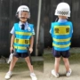 Chơi nhà trẻ em thiết bị cảnh sát nhỏ đặt cậu bé đồ chơi mũ bảo hiểm góc mẫu giáo đạo cụ đồ chơi cho bé gái